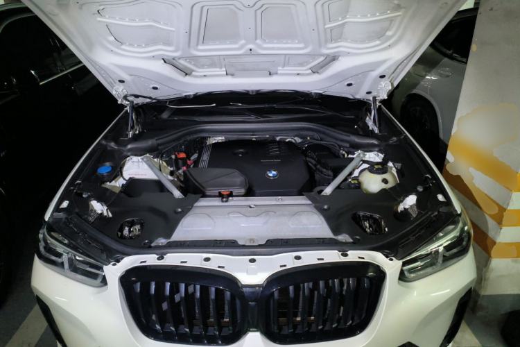 Used BMW X3 2022 xDrive30i Luxury Model M Night Sky Package Engine Bay