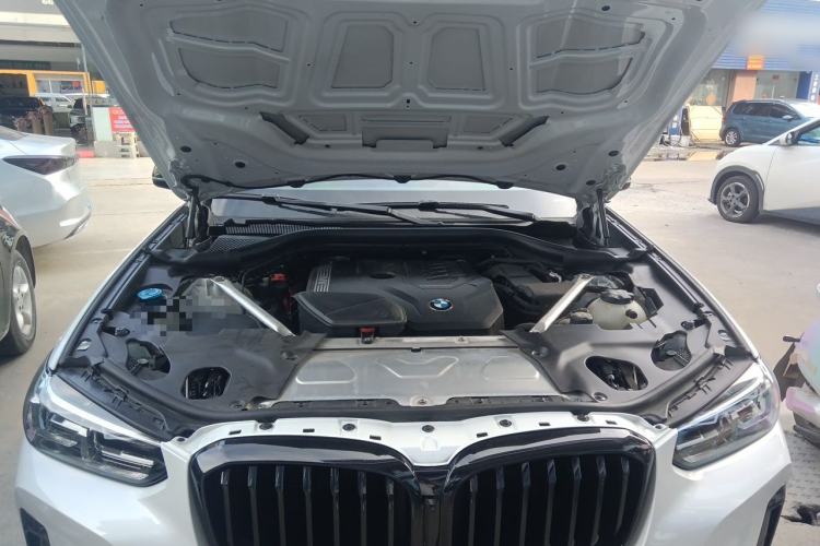 Used BMW X3 2022 xDrive30i Luxury Model M Night Sky Package Engine Bay
