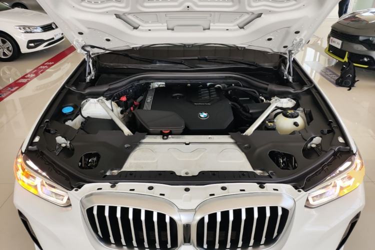 Used BMW X3 2022 xDrive30i Luxury Model M Night Sky Package Engine Bay