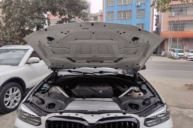 Used BMW X3 2022 xDrive30i Luxury Model M Night Sky Package Engine Bay