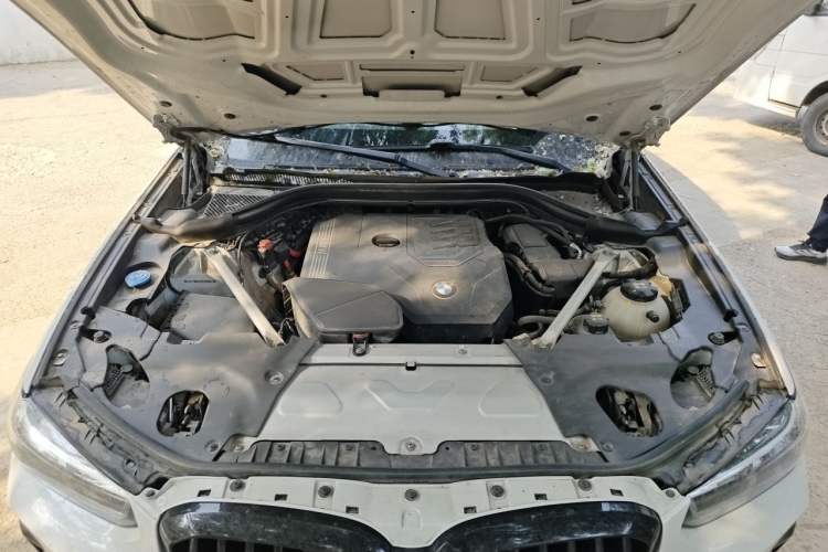 Used BMW X3 2022 xDrive30i Luxury Model M Night Sky Package Engine Bay
