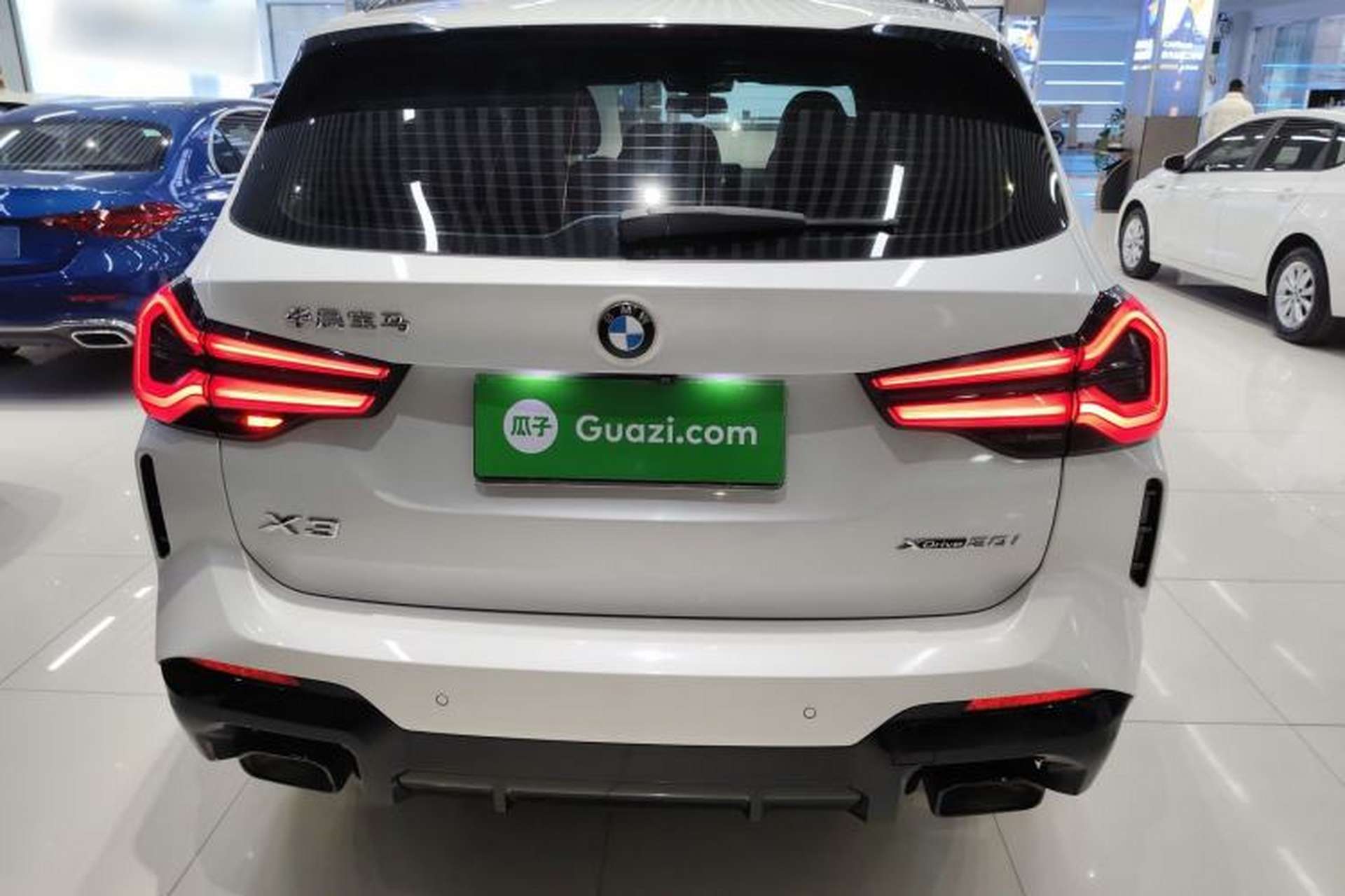 Used BMW X3 2022 xDrive30i Luxury Model M Night Sky Package Exterior 4