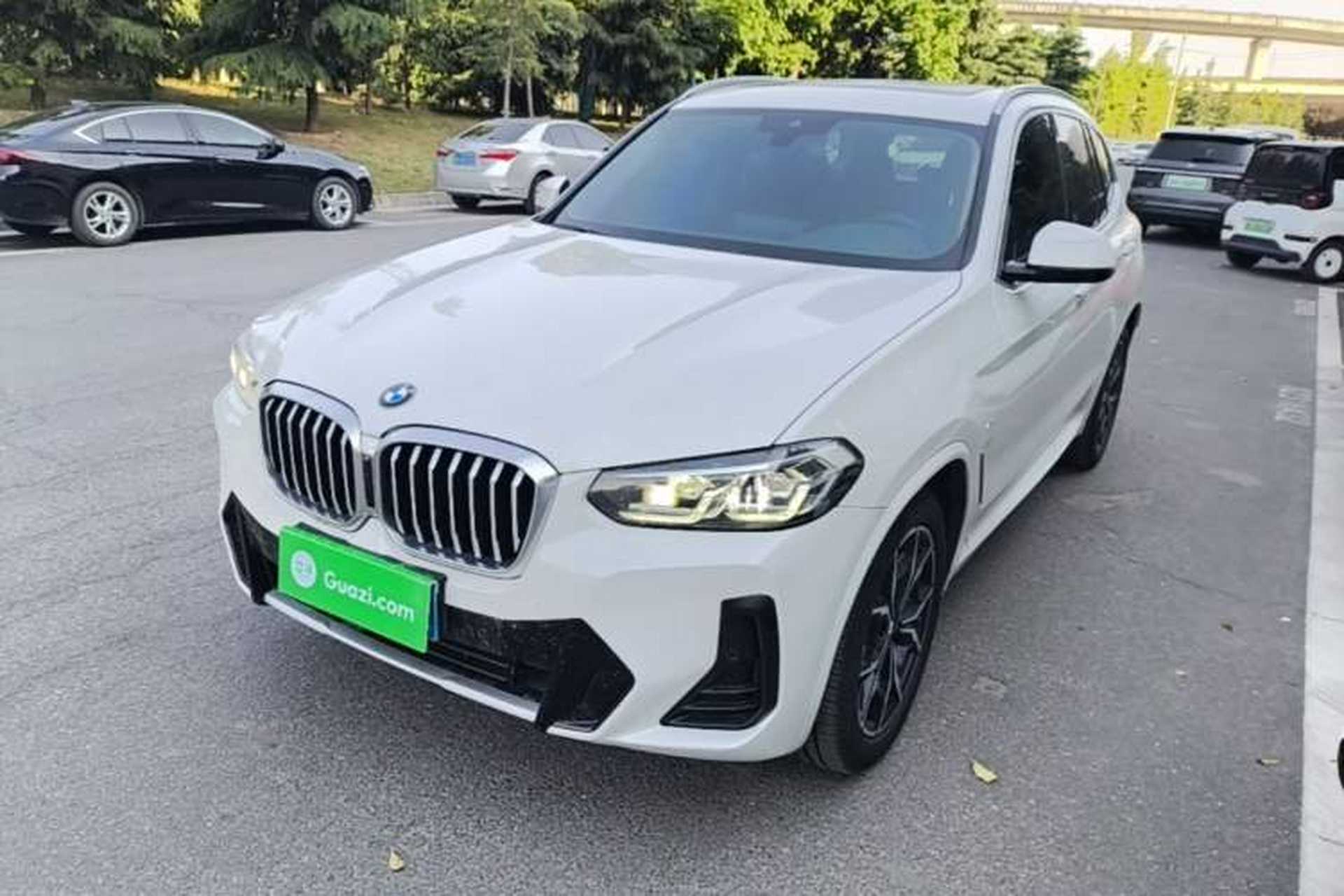 Used BMW X3 2022 xDrive25i M Sport Package Front Left 45 Deg