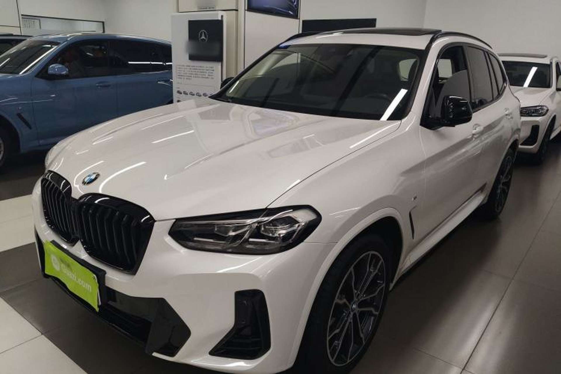 Used BMW X3 2022 xDrive30i Luxury Model M Night Sky Package Front Left 45 Deg