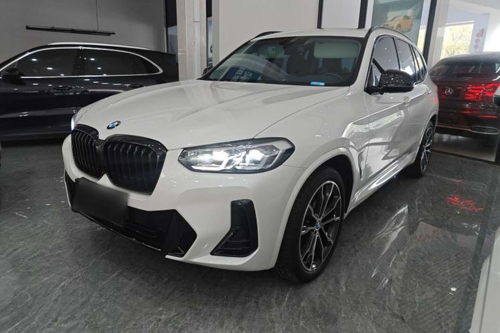 Used BMW X3 2022 xDrive30i Luxury Edition M Night Sky Package Front Left 45 Deg