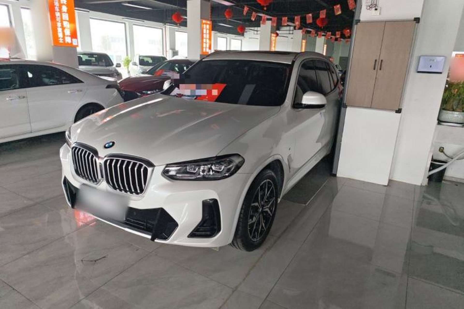 Used BMW X3 2022 Restyled xDrive25i M Sport Package Front Left 45 Deg