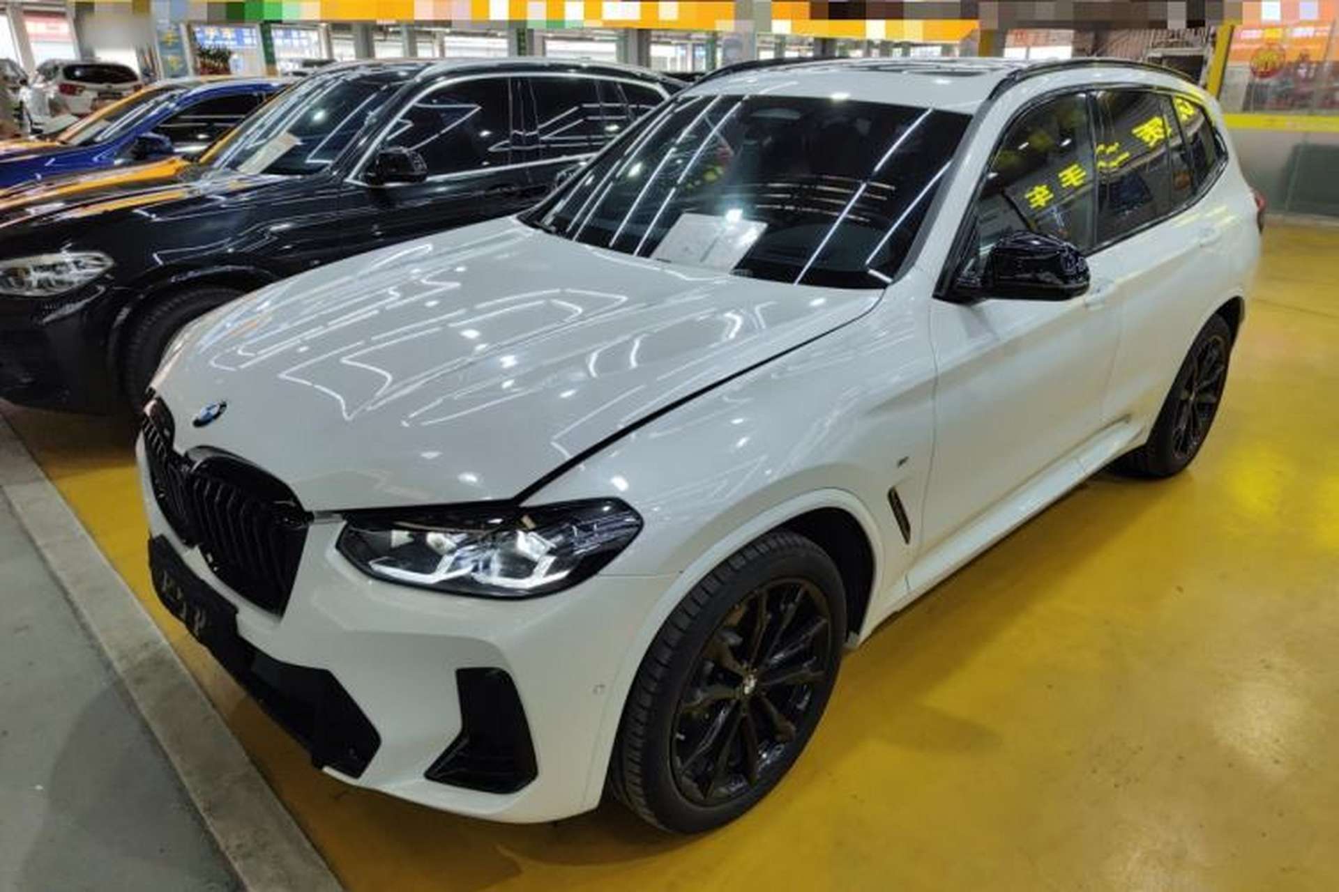 Used BMW X3 2022 xDrive30i Luxury Edition M Night Sky Package Front Left 45 Deg