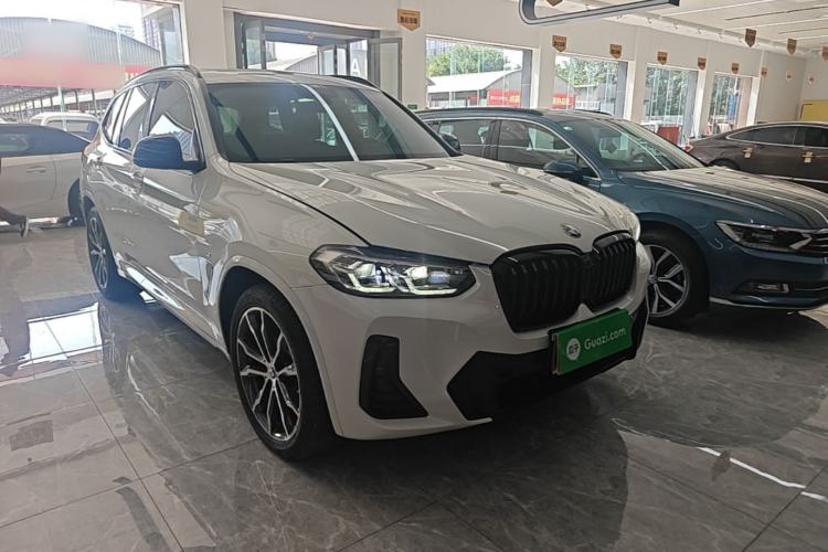 Used BMW X3 2022 xDrive30i Luxury Model M Night Sky Package Front Right 45 Deg