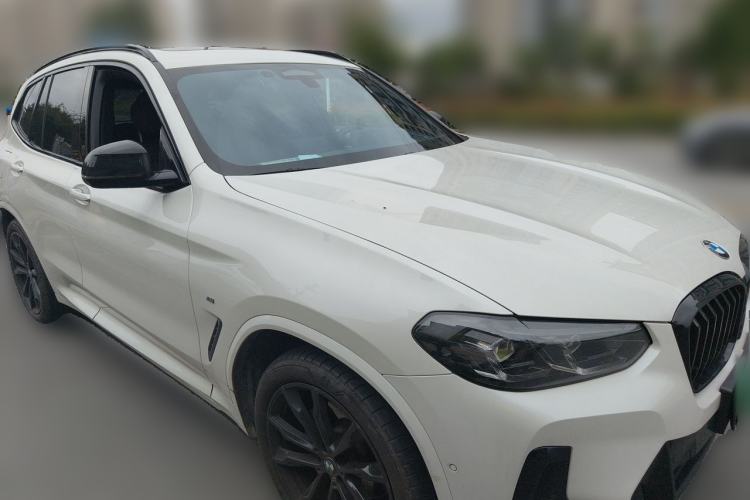 Used BMW X3 2022 Second Facelift xDrive30i Leading Edition M Night Sky Package Front Right 45 Deg