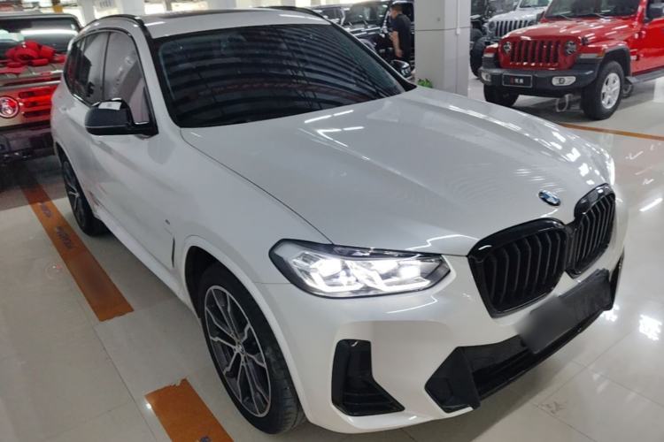 Used BMW X3 2022 xDrive30i Luxury Model M Night Sky Package Front Right 45 Deg