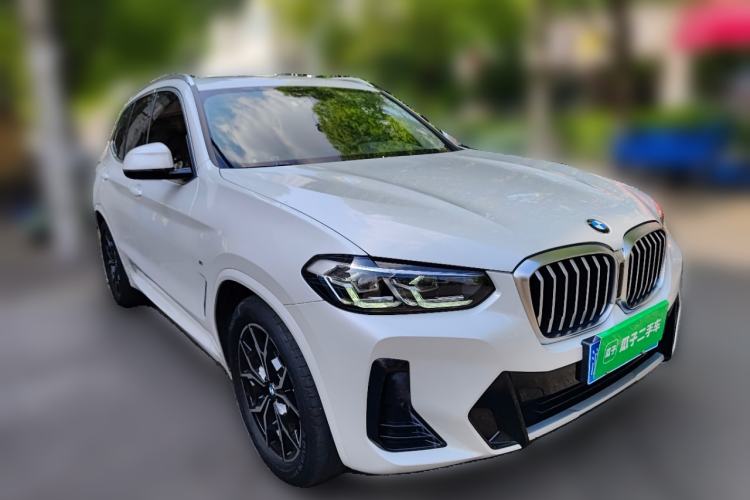 Used BMW X3 2022 Restyled xDrive25i M Sport Package Front Right 45 Deg