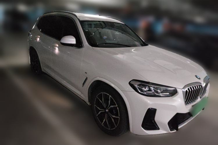 Used BMW X3 2022 xDrive25i M Sport Package Front Right 45 Deg