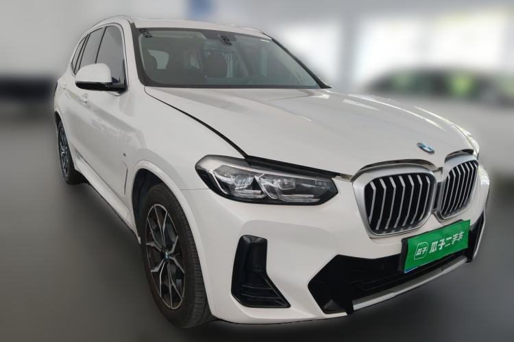 Used BMW X3 2022 Restyled xDrive25i M Sport Package Front Right 45 Deg