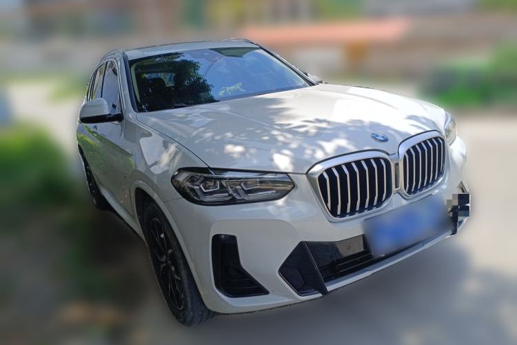 Used BMW X3 2022 Restyled xDrive25i M Sport Package Front Right 45 Deg