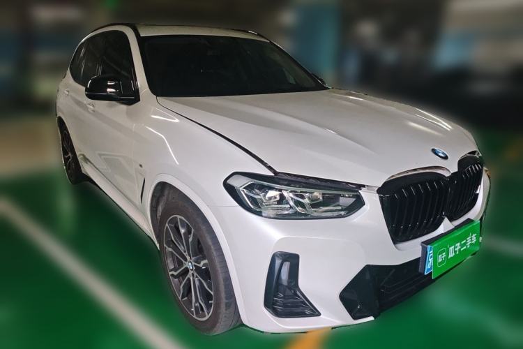 Used BMW X3 2022 xDrive30i Luxury Model M Night Sky Package Front Right 45 Deg