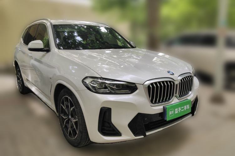 Used BMW X3 2022 xDrive25i M Sport Package Front Right 45 Deg
