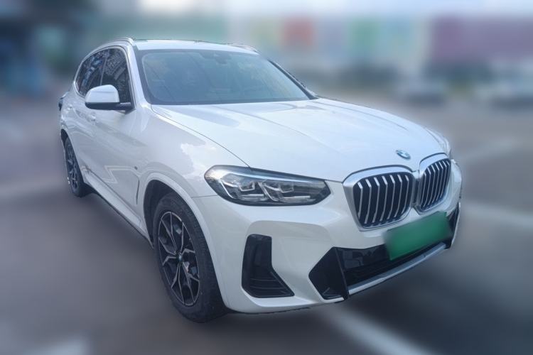 Used BMW X3 2022 xDrive25i M Sport Package Front Right 45 Deg