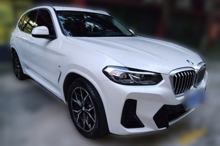 Used BMW X3 2022 Restyled xDrive25i M Sport Package Front Right 45 Deg