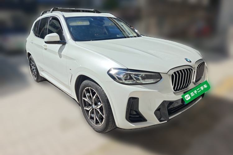 Used BMW X3 2022 xDrive25i M Sport Package Front Right 45 Deg