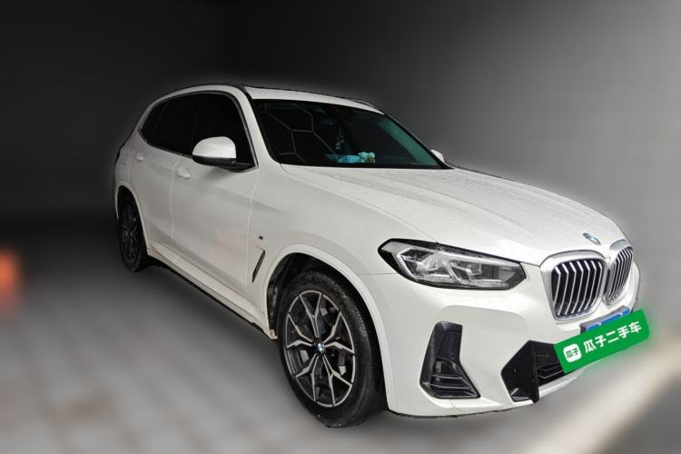 Used BMW X3 2022 xDrive25i M Sport Package Front Right 45 Deg
