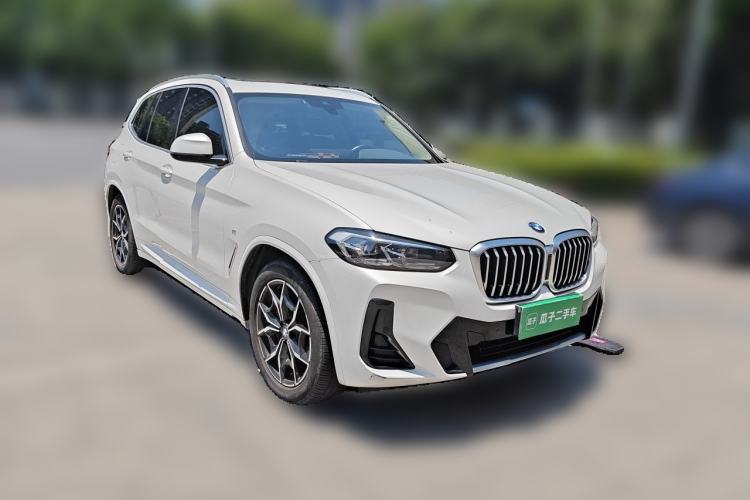 Used BMW X3 2022 xDrive25i M Sport Package Front Right 45 Deg