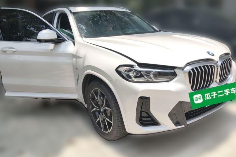 Used BMW X3 2022 xDrive25i M Sport Package Front Right 45 Deg
