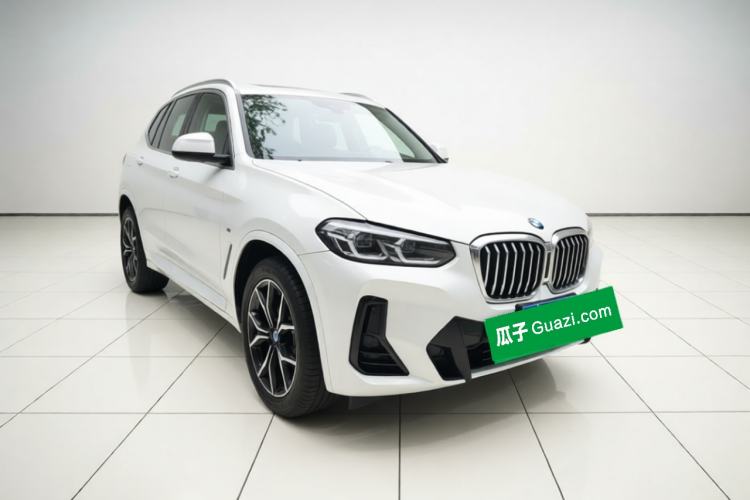 Used BMW X3 2022 xDrive25i M Sport Package Front Right 45 Deg