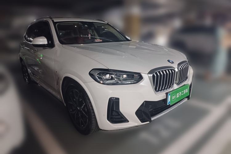 Used BMW X3 2022 xDrive25i M Sport Package Front Right 45 Deg
