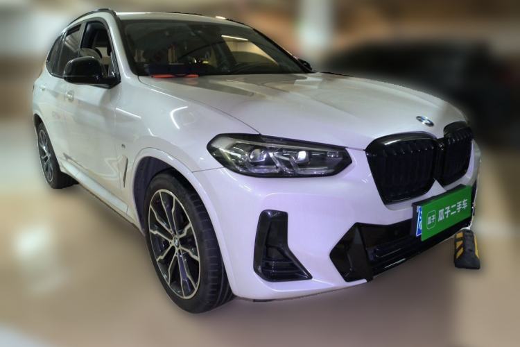 Used BMW X3 2022 xDrive30i Luxury Model M Night Sky Package Front Right 45 Deg