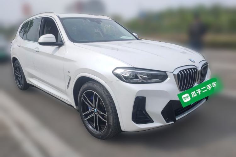 Used BMW X3 2022 xDrive25i M Sport Package Front Right 45 Deg