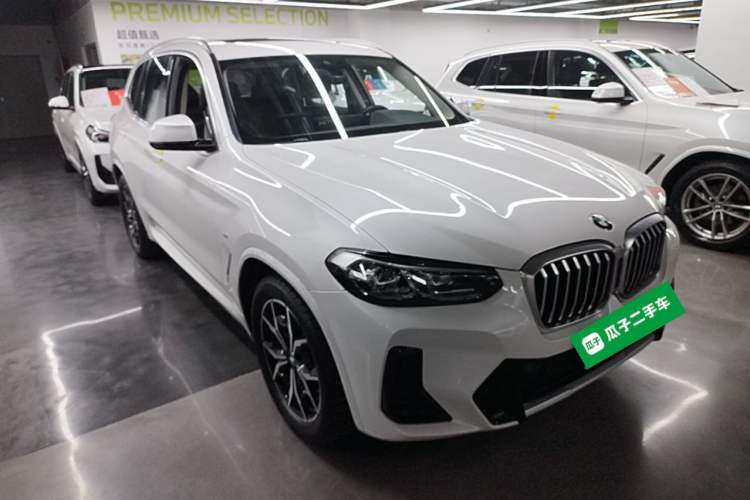 Used BMW X3 2022 Restyled xDrive25i M Sport Package Front Right 45 Deg