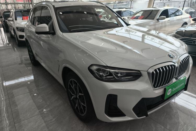 Used BMW X3 2022 Restyled xDrive25i M Sport Package Front Right 45 Deg