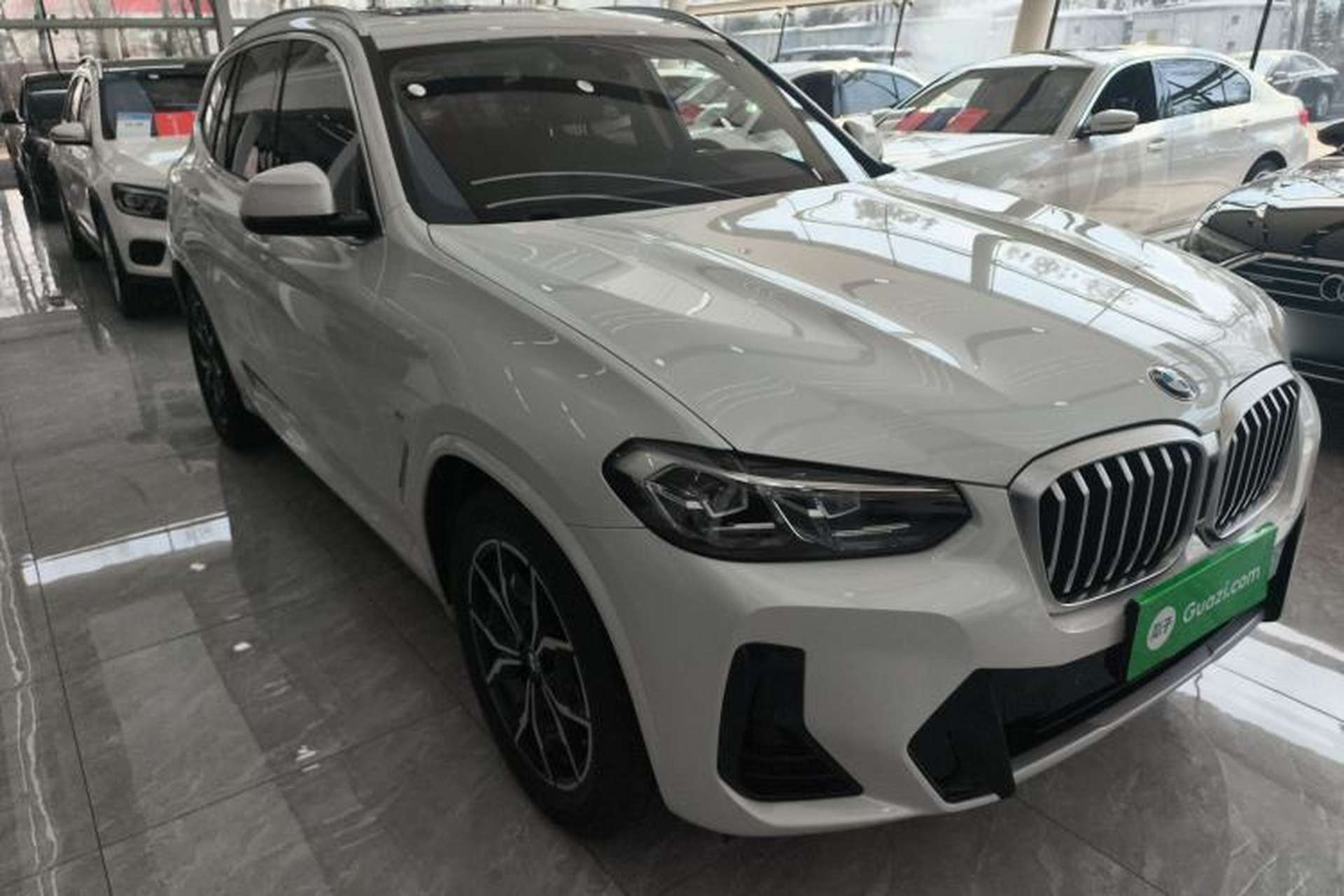Used BMW X3 2022 Restyled xDrive25i M Sport Package Front Right 45 Deg