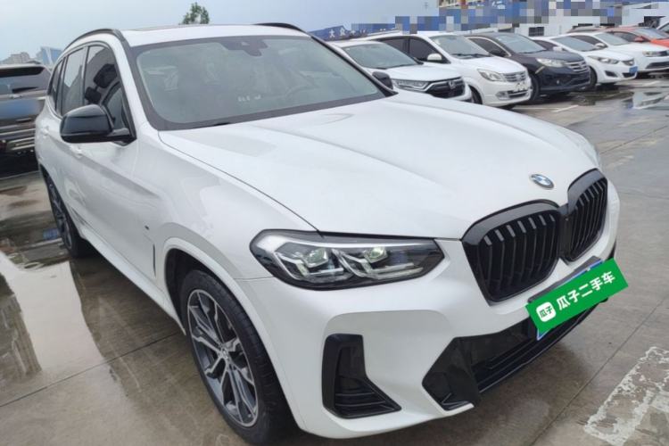 Used BMW X3 2022 xDrive30i Luxury Model M Night Sky Package Front Right 45 Deg