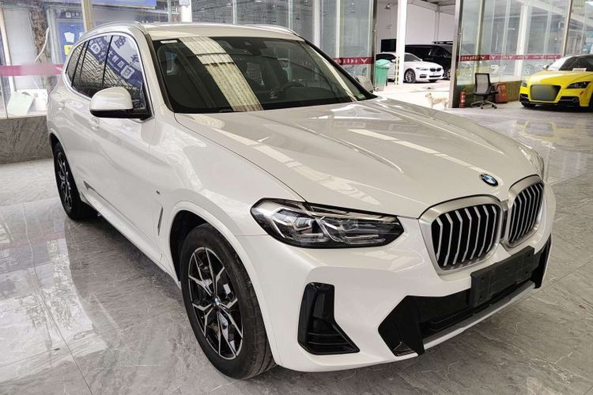 Used BMW X3 2022 Restyled xDrive25i M Sport Package Front Right 45 Deg