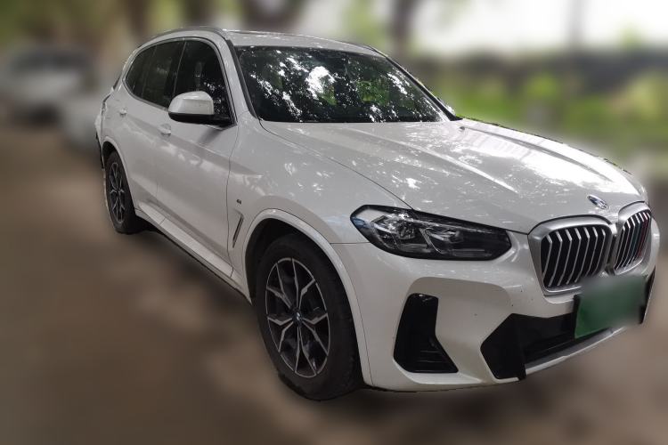 Used BMW X3 2022 xDrive25i M Sport Package Front Right 45 Deg