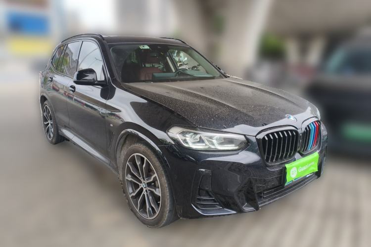 Used BMW X3 2022 Second Facelift xDrive30i Leading Edition M Night Sky Package Front Right 45 Deg