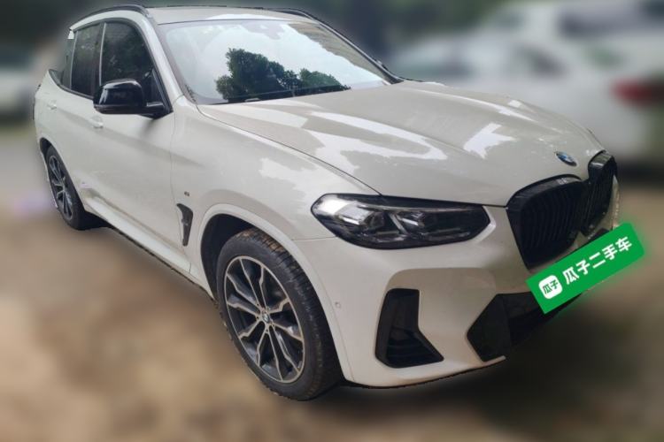 Used BMW X3 2022 Second Facelift xDrive30i Leading Edition M Night Sky Package Front Right 45 Deg