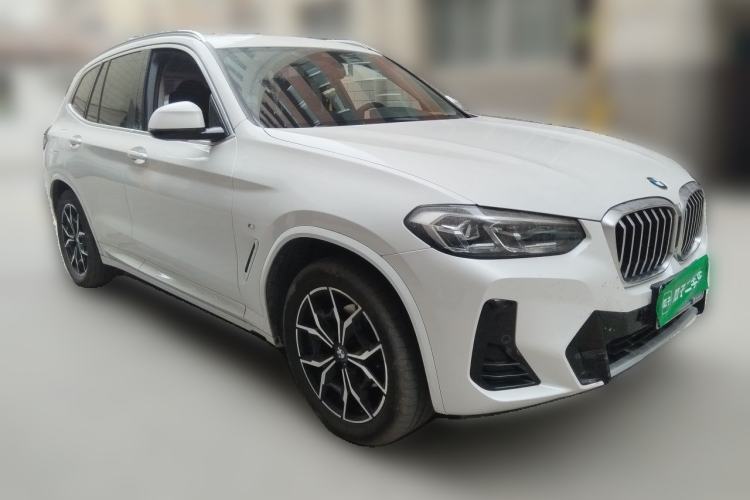 Used BMW X3 2022 Restyled xDrive25i M Sport Package Front Right 45 Deg