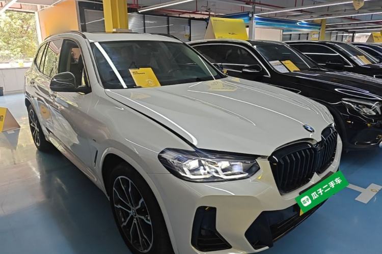 Used BMW X3 2022 xDrive30i Luxury Model M Night Sky Package Front Right 45 Deg