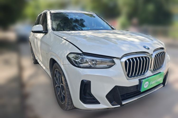 Used BMW X3 2022 xDrive25i M Sport Package Front Right 45 Deg