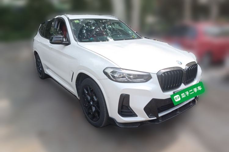 Used BMW X3 2022 xDrive25i M Sport Package Front Right 45 Deg