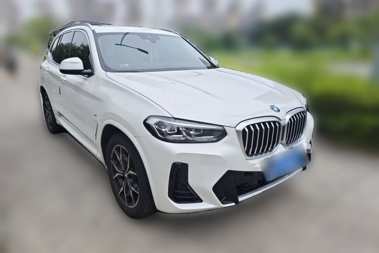 Used BMW X3 2022 xDrive25i M Sport Package Front Right 45 Deg