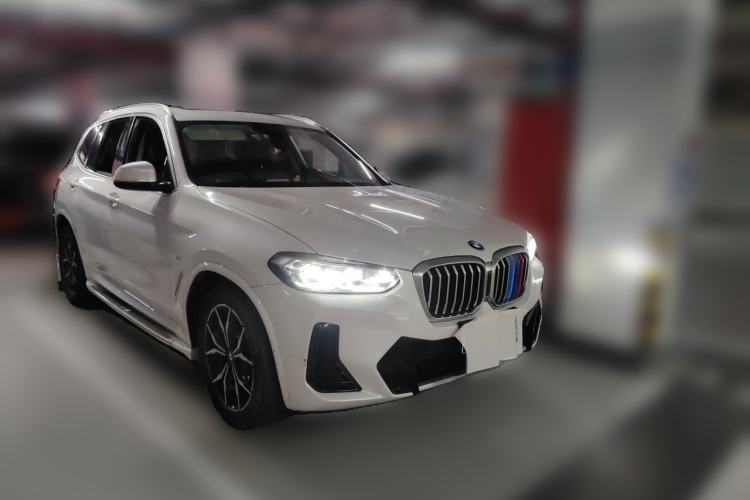 Used BMW X3 2022 Restyled xDrive25i M Sport Package Front Right 45 Deg