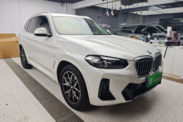Used BMW X3 2022 Restyled xDrive25i M Sport Package Front Right 45 Deg
