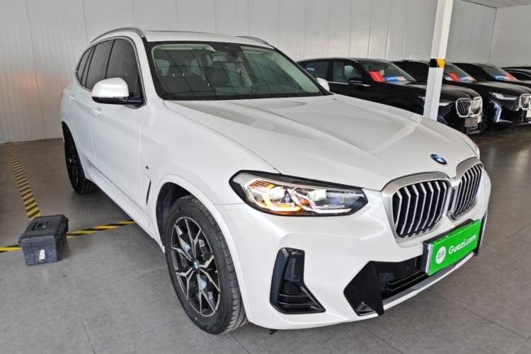 Used BMW X3 2022 Restyled xDrive25i M Sport Package Front Right 45 Deg
