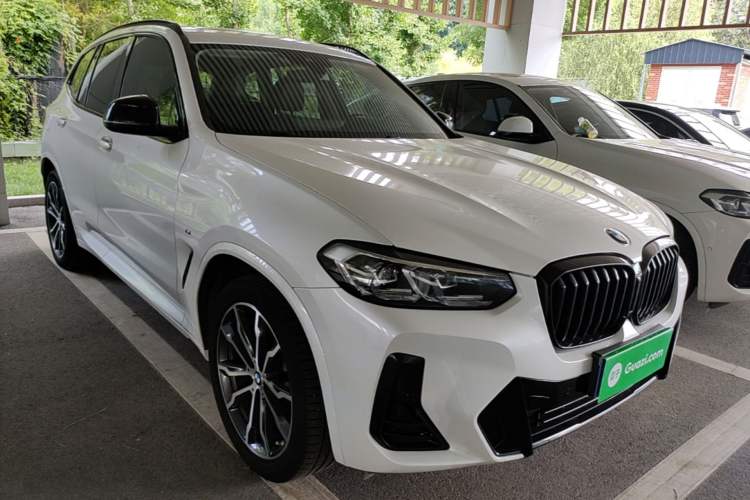 Used BMW X3 2022 xDrive30i Luxury Model M Night Sky Package Front Right 45 Deg