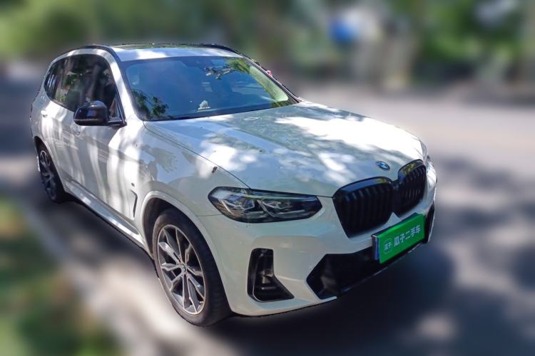 Used BMW X3 2022 xDrive30i Luxury Model M Night Sky Package Front Right 45 Deg