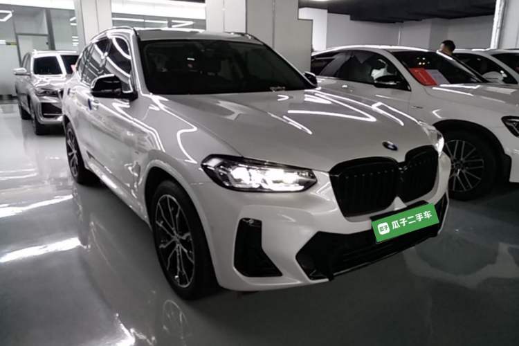 Used BMW X3 2022 Facelift xDrive30i Luxury Edition M Night Edition Package Front Right 45 Deg