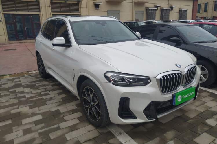 Used BMW X3 2022 Restyled xDrive25i M Sport Package Front Right 45 Deg